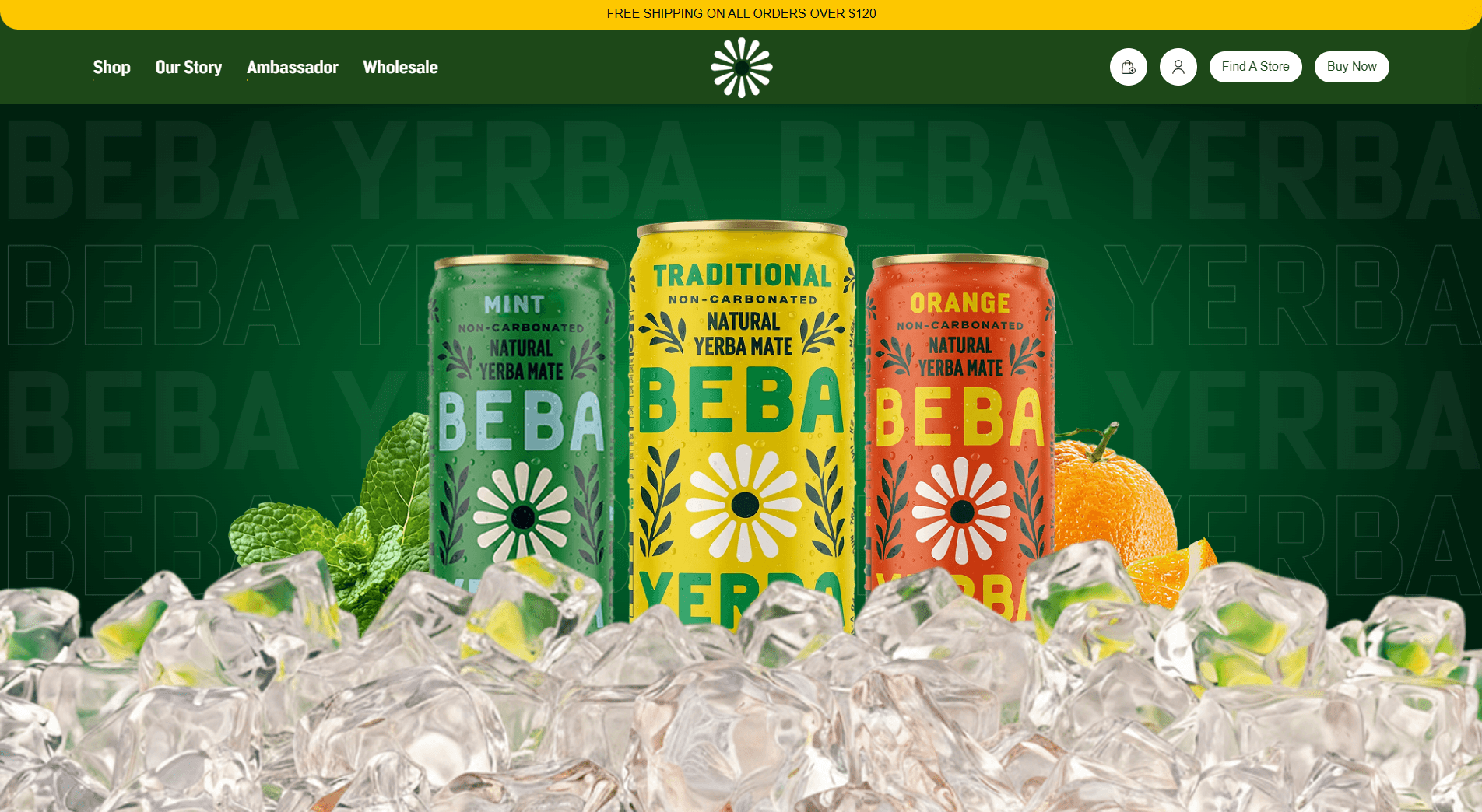 Beba Yerba – Web App